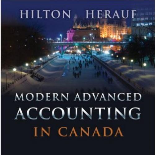 Modern Advanced Accounting in Canada 7th Edition
