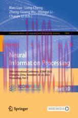 [PDF]Neural Information Processing: 30th International Conference, ICONIP 2023, Changsha, China...