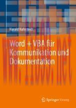 [PDF]Word + VBA f&uuml;r Kommunikation und Dokumentation