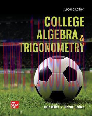 [PDF]ISE EBOOK College Algebra & Trigonometry, 2nd Edition [Julie Miller]