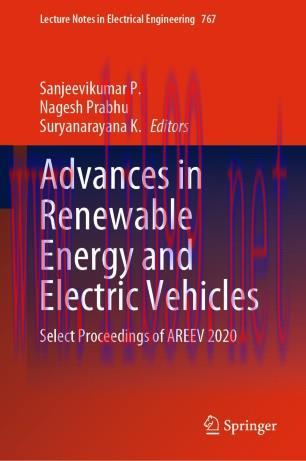Advances in Renewable Energy and Electric Vehicles