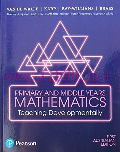 [FOX-Ebook]Primary and Middle Years Mathematics: Teaching Developmentally