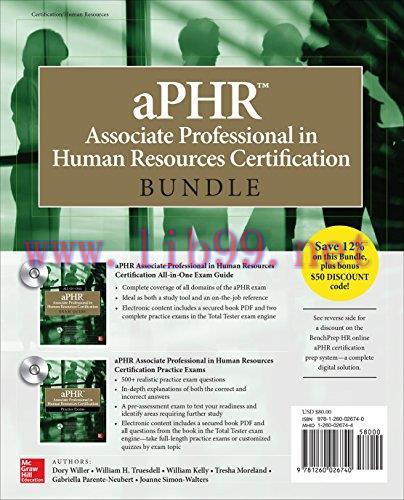 [FOX-Ebook]aPHR Associate Professional in Human Resources Certification Bundle