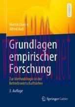 [PDF]Grundlagen empirischer Forschung: Zur Methodologie in der Betriebswirtschaftslehre