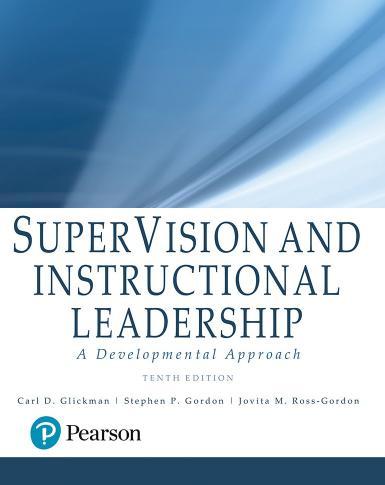 SuperVision and Instructional Leadership A Developmental Approach 10th Edition