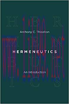 (PDF)Hermeneutics: An Introduction