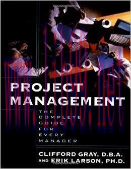 (PDF)Project Management: The Complete Guide for Every Manager 1st Edition