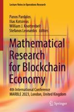 [PDF]Mathematical Research for Blockchain Economy: 4th International Conference MARBLE 2023, Lo...