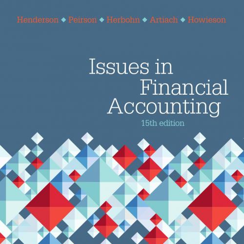 Issues in Financial Accounting, 15th Edition