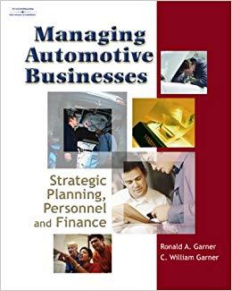 (PDF)Managing Automotive Businesses Strategic Planning, Personnel and Finances 1st Edition