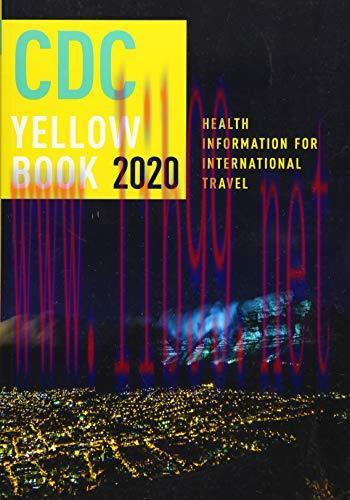 [AME]CDC Yellow Book 2020: Health Information for International Travel (CDC Health Information ...