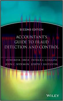 (PDF)Accountant&rsquo;s Guide to Fraud Detection and Control 2nd Edition