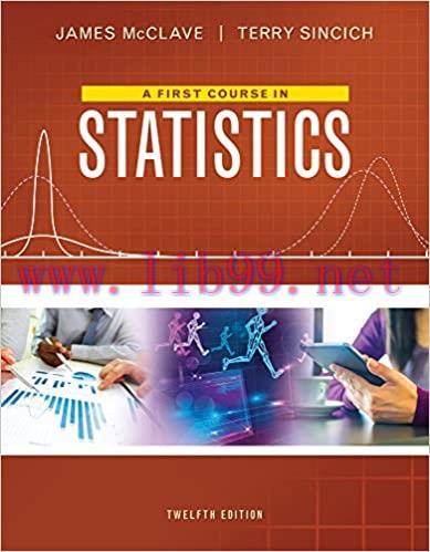 (PDF)First Course in Statistics, A, 12th Edition