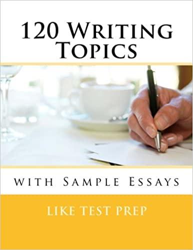 (PDF)120 Writing Topics with Sample Essays