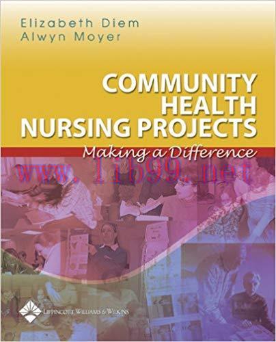 [PDF]Community Health Nursing Projects Making A Difference