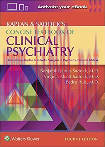 [CHM]Kaplan and Sadock&rsquo;s Concise Textbook of Clinical Psychiatry, 4e