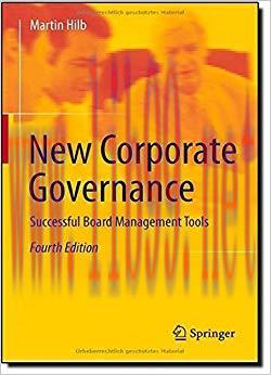 (PDF)New Corporate Governance: Successful Board Management Tools 4th Edition