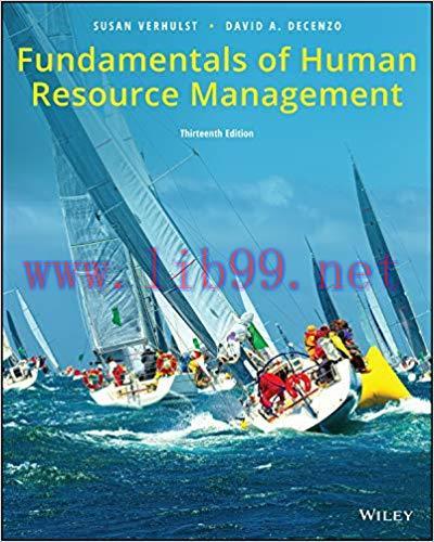 (PDF)Fundamentals of Human Resource Management, 13th Edition