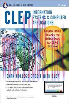CLEP Information Systems & Computer Applications w/Online Practice Exams (CLEP Test Preparation...