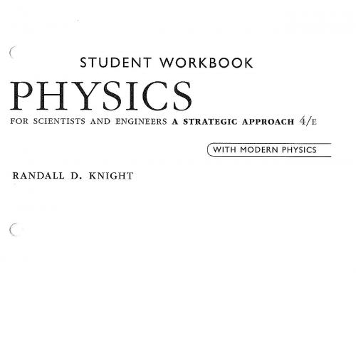 Student Workbook for Physics for Scientists and Engineers_ A Strategic Approach with Modern Phy...