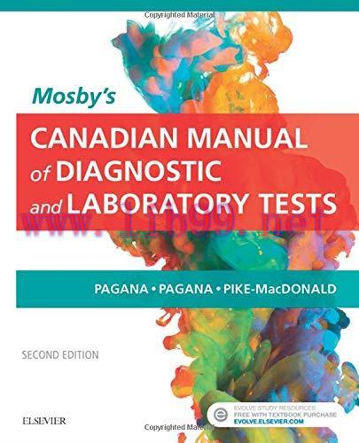 [AME]Mosby&rsquo;s Canadian Manual of Diagnostic and Laboratory Tests, 2e (Original PDF)