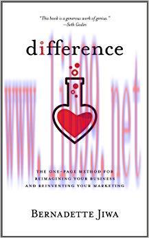 Difference: The one-page method for reimagining your business and reinventing your marketing