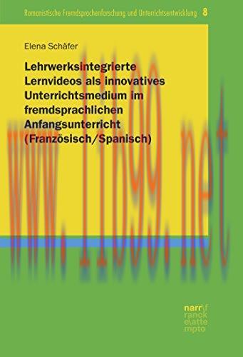 (PDF)Lehrwerksintegrierte Lernvideos als innovatives Unterrichtsmedium im fremdsprachlichen Anf...