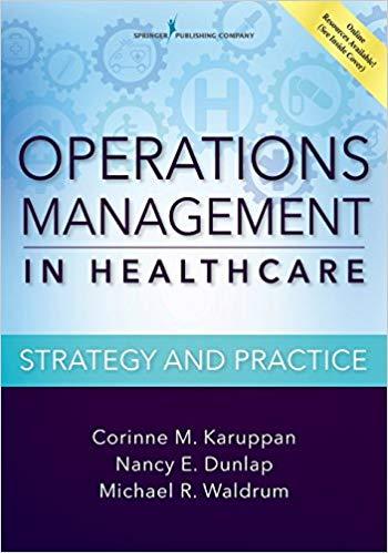Operations Management in Healthcare