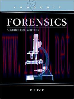 (PDF)Forensics: A Guide for Writers (Howdunit)