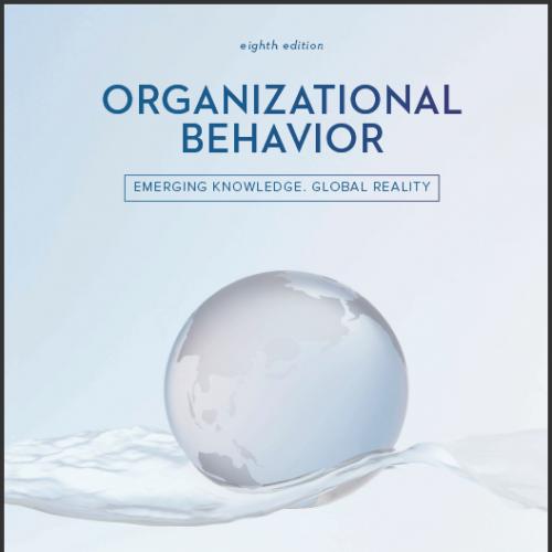 (Solution Manual)Organizational Behavior 8th Edition by Steven McShane.zip