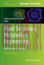 [PDF]Plant Secondary Metabolism Engineering: Methods and Protocols