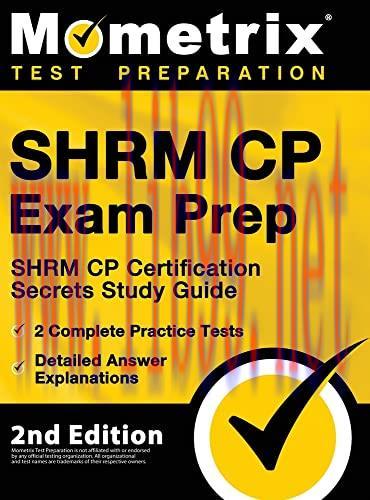 [AME]SHRM CP Exam Prep - SHRM CP Certification Secrets Study Guide, 2 Complete Practice Tests, ...