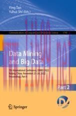 [PDF]Data Mining and Big Data: 7th International Conference, DMBD 2022, Beijing, China, Novembe...
