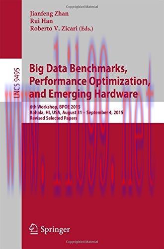 [FOX-Ebook]Big Data Benchmarks, Performance Optimization, and Emerging Hardware