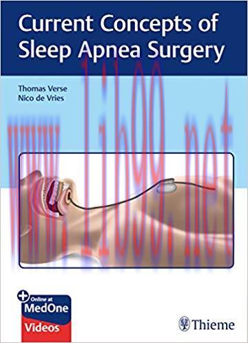 [PDF]Current Concepts of Sleep Apnea Surgery PDF+VIDEOS