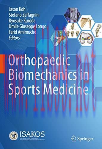 [AME]Orthopaedic Biomechanics in Sports Medicine (Original PDF)