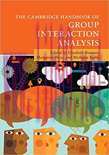 (PDF)The Cambridge Handbook of Group Interaction Analysis (Cambridge Handbooks in Psychology)