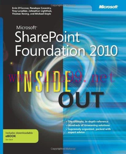 [FOX-Ebook]Microsoft SharePoint Foundation 2010 Inside Out