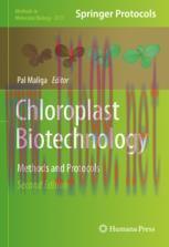 [PDF]Chloroplast Biotechnology: Methods and Protocols