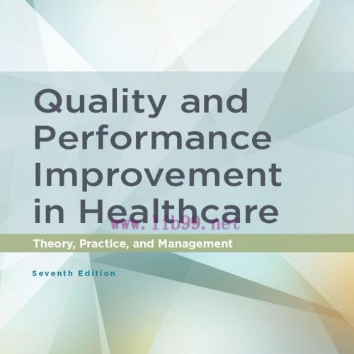 [AME]Quality and Performance Improvement in Healthcare, 7th Edition (Original PDF)