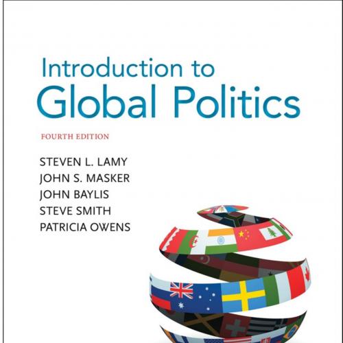 Introduction to global politics 4th Edition