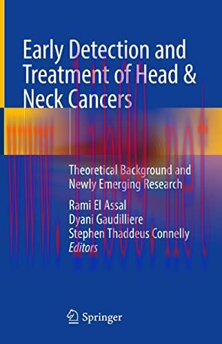 [AME]Early Detection and Treatment of Head & Neck Cancers: Theoretical Background and Newly Eme...