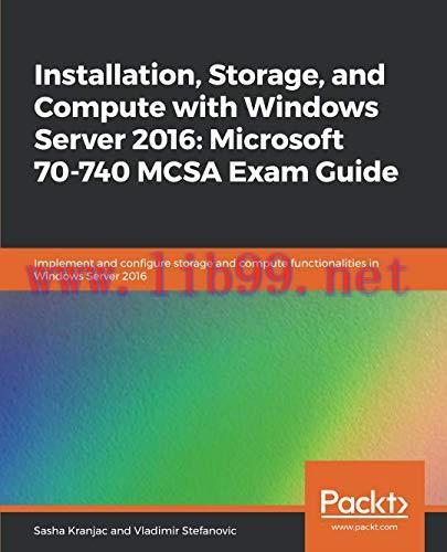 [FOX-Ebook]Installation, Storage, and Compute with Windows Server 2016