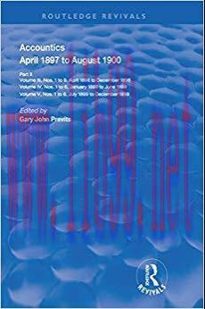 (PDF)Accountics, Part II: April 1897 to August 1900 (Routledge Revivals) 1st Edition