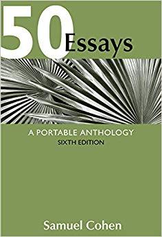 (PDF)50 Essays A Portable Anthology 6th Edition