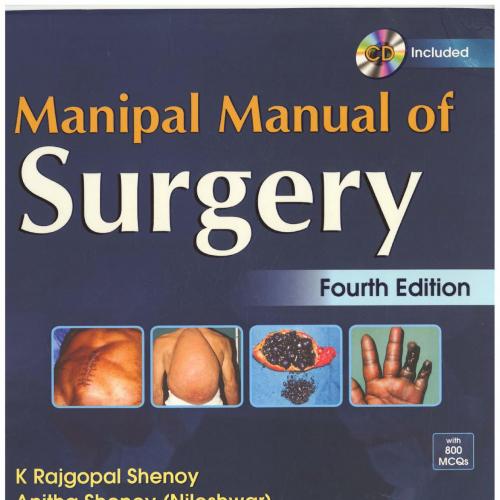 Manipal Manual of Surgery - Wei Zhi