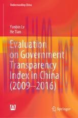 [PDF]Evaluation on Government Transparency Index in China (2009&mdash;2016)