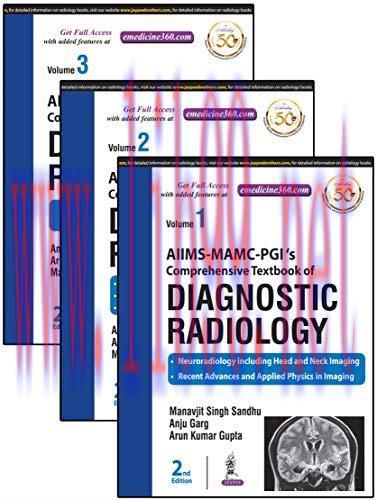[AME]AIIMS MAMC ‑ PGI's Comprehensive Textbook of Diagnostic Radiology (Three Volume Set), 2ed ...