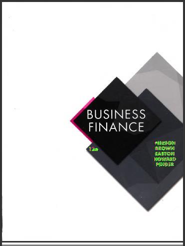 (TB)Business Finance 12th Edition by Pierson,&nbsp;Brown.zip