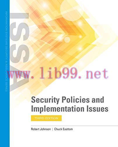 [FOX-Ebook]Security Policies and Implementation Issues, 3rd Edition